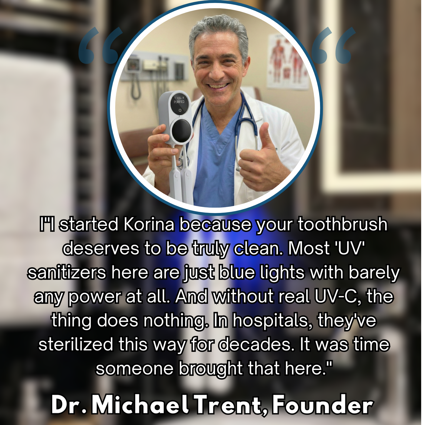 Uv toothbrush cleaner